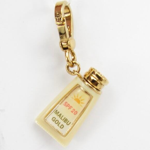 Juicy Couture Jewelry - Juicy Couture Malibu Gold Tan Oil Charm